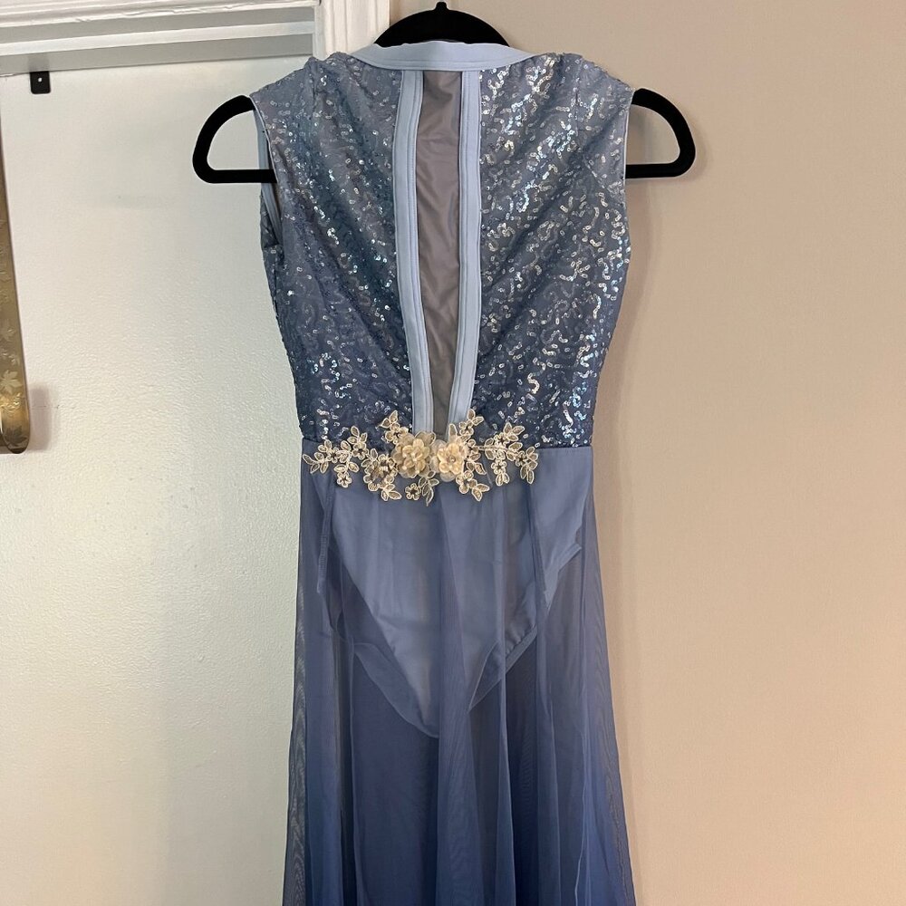 Weissman Light Blue Lyrical Costume SA